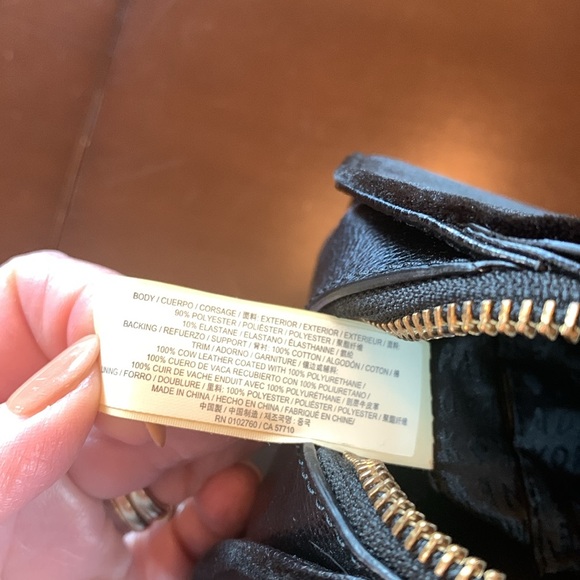 Kate Spade Mini Reilly velvet pearl bag EUC - Picture 15 of 17